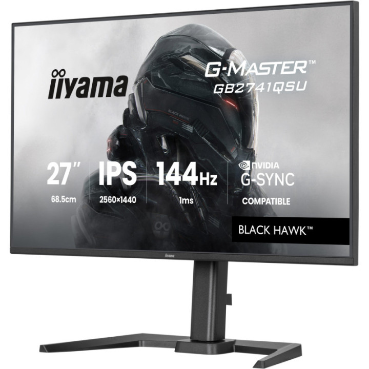 Iiyama 27" Gaming Black Hawk GB2741QSU-B1
