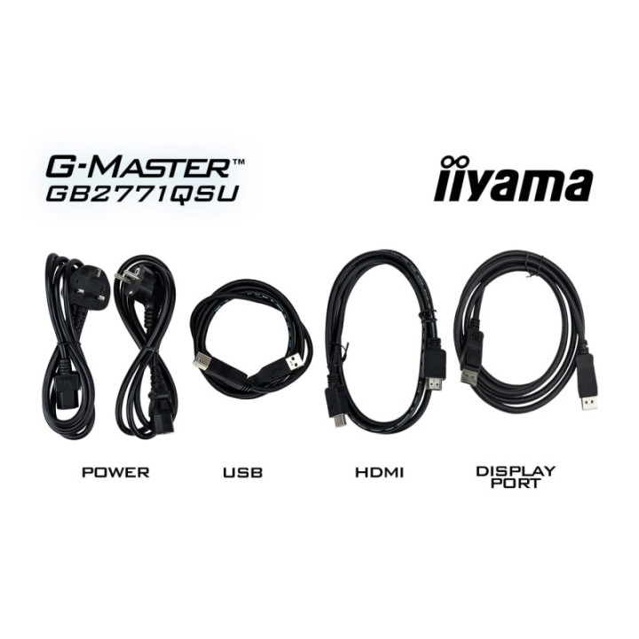 Iiyama 27" Gaming Red Eagle GB2771QSU-B1