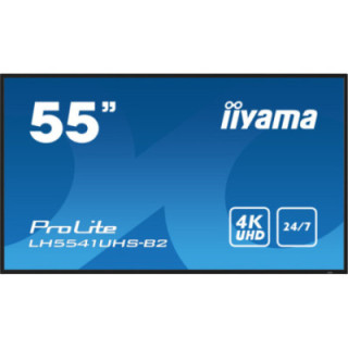 Iiyama 55" LCD 4K BLACK LH5541UHS-B2