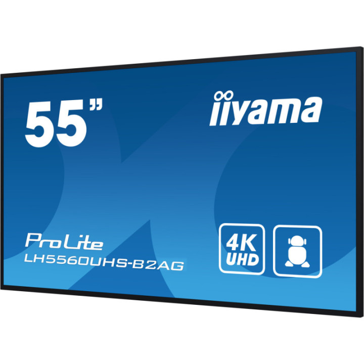 Iiyama 55" LCD UHD BLACK LH5560UHS-B2AG