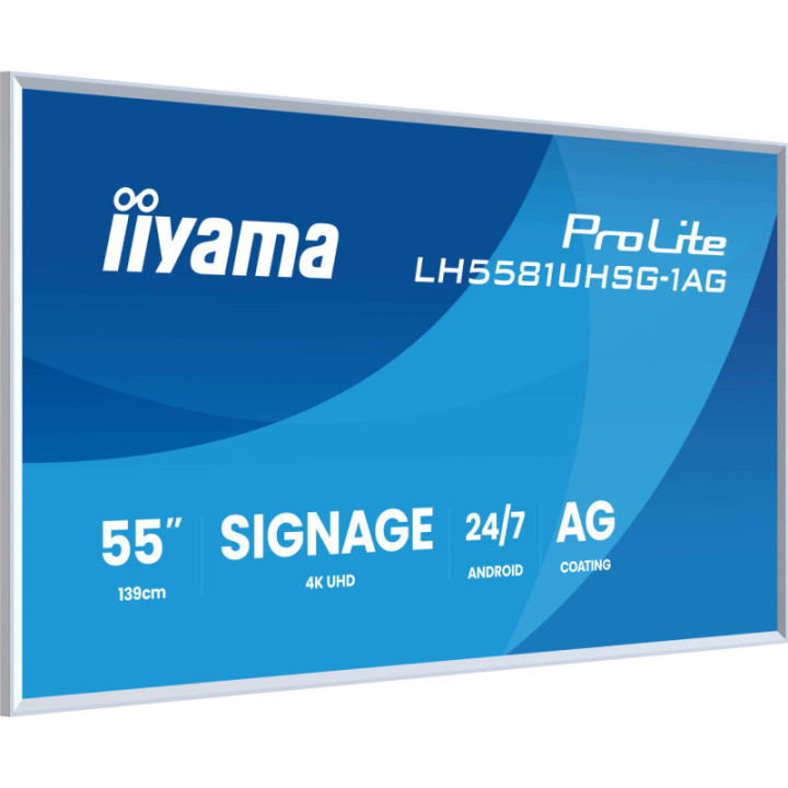 Iiyama 55" UHD Gallery Line LH5581UHSG-1AG