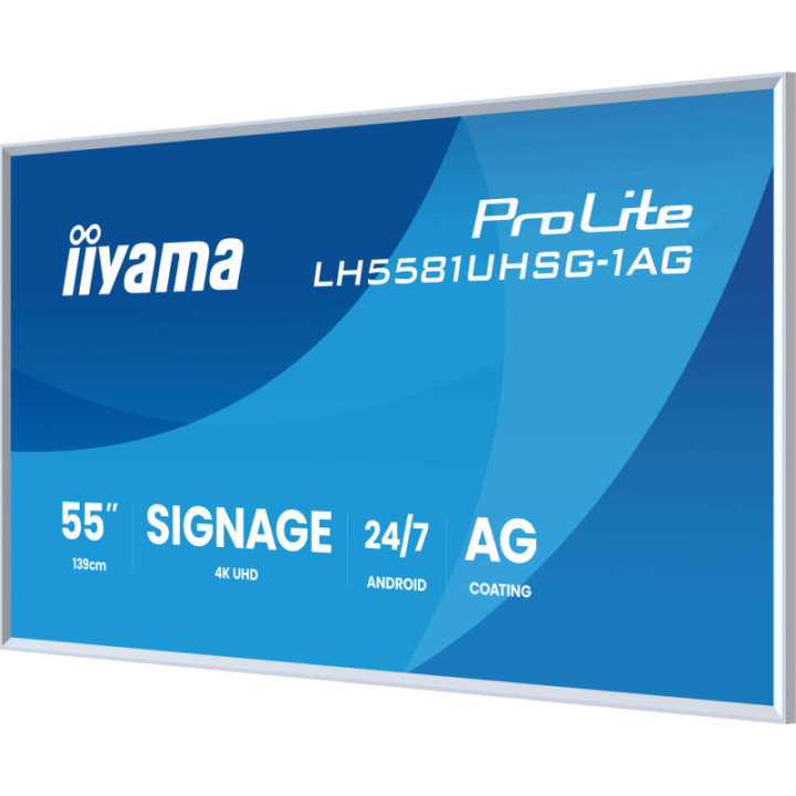 Iiyama 55" UHD Gallery Line LH5581UHSG-1AG