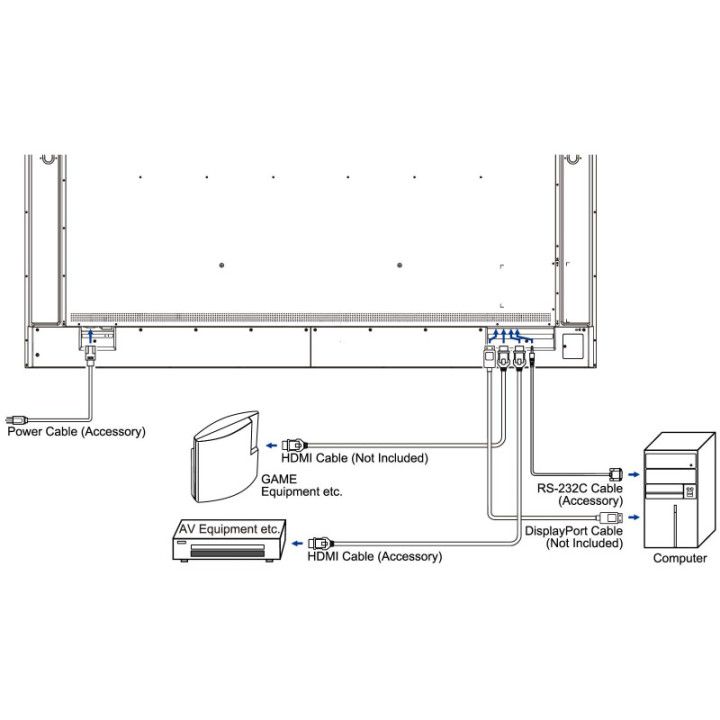 Iiyama 86" LCD UHD BLACK LH8665UHSB-B1