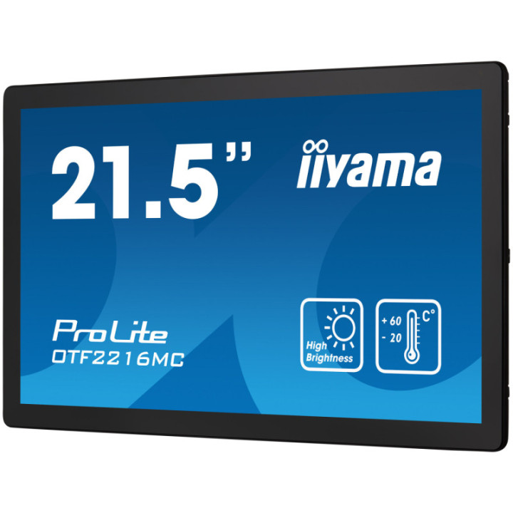 Iiyama 21,5" 16:9 PCAP 10P Touch OTF2216MC-B1