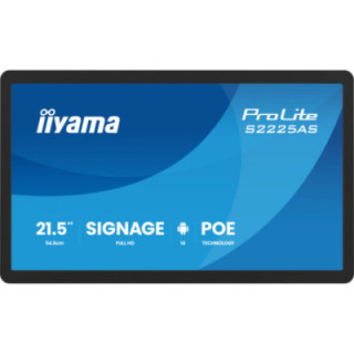 Iiyama 21,5" Signage display ProLite S2225AS-B1P