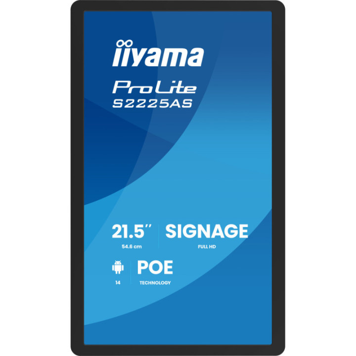 Iiyama 21,5" Signage display ProLite S2225AS-B1P