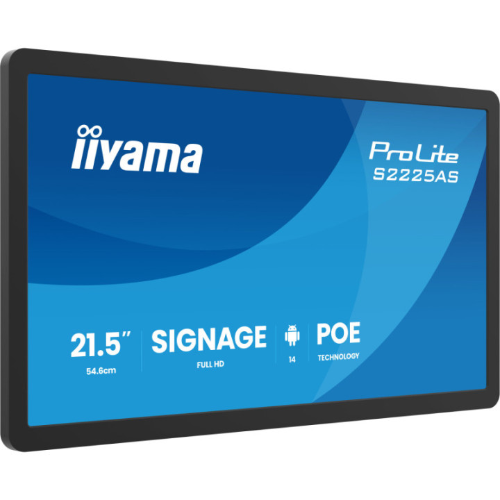 Iiyama 21,5" Signage display ProLite S2225AS-B1P