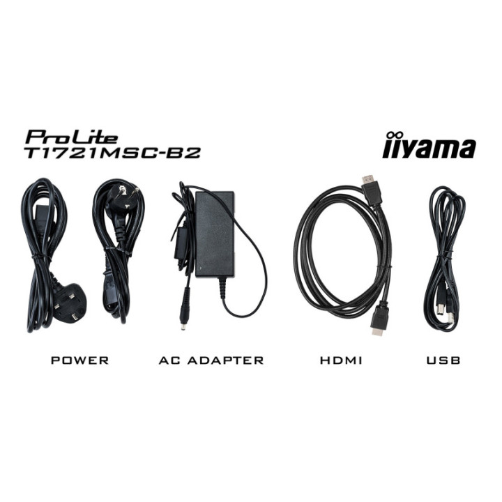 Iiyama  17" 5:4 PCAP 10P Touch T1721MSC-B2