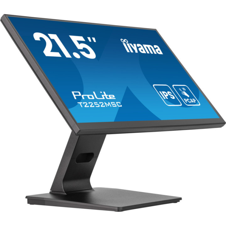 Iiyama 22" PCAP 10P Touch BLACK T2252MSC-B2AG