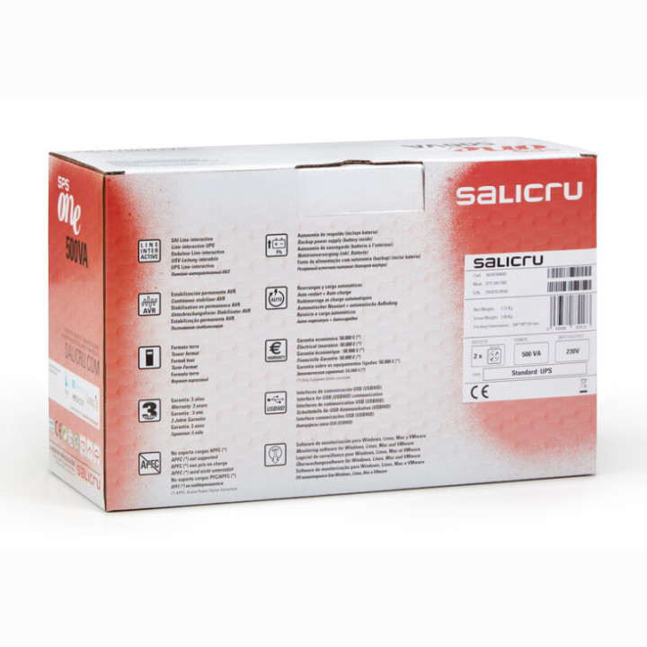 SALICRU SPS 700.ONE 700/360W Line-Interactive
