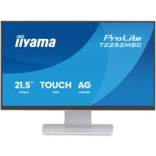 Iiyama 22" PCAP 10P Touch BLACK T2252MSC-W2AG