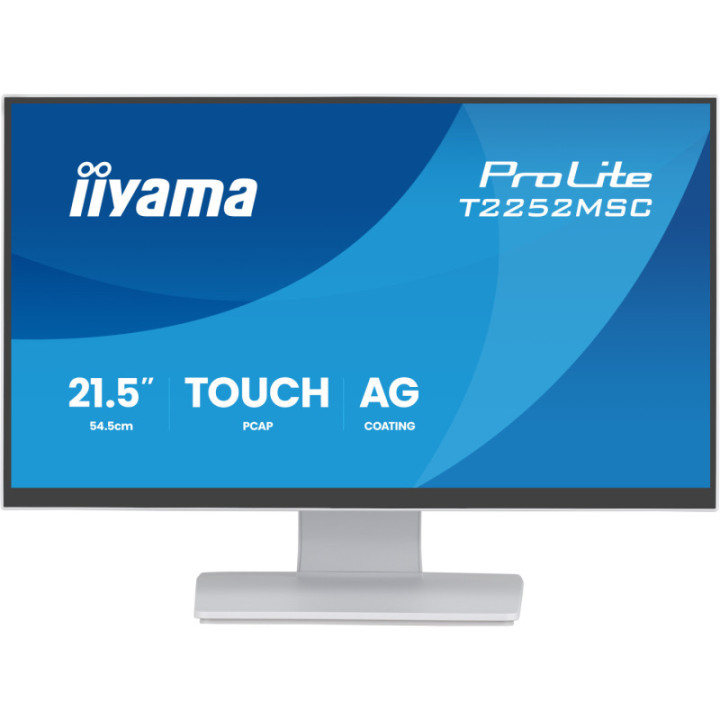 Iiyama 22" PCAP 10P Touch BLACK T2252MSC-W2AG