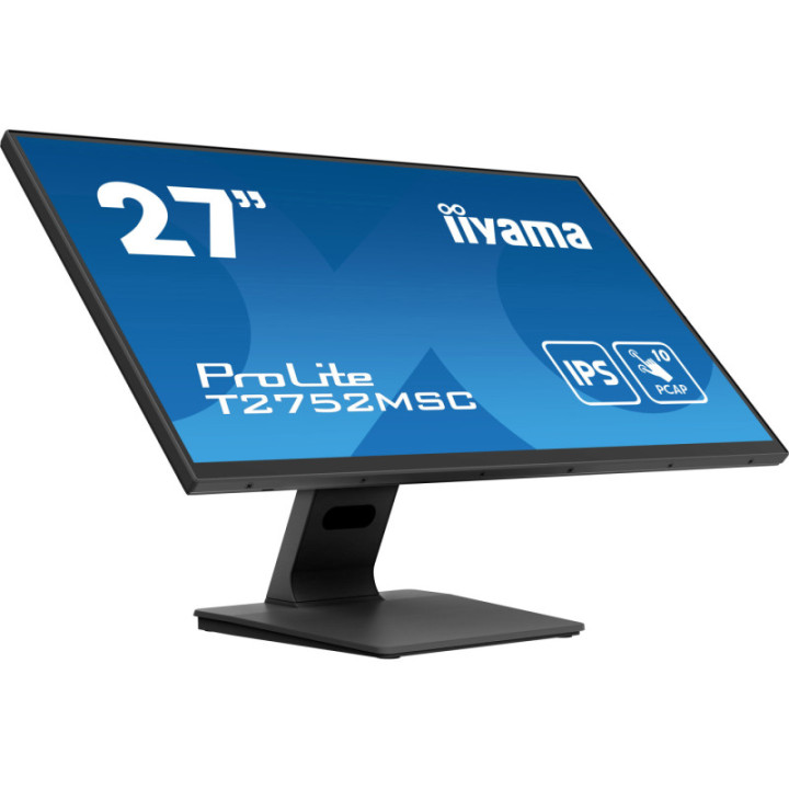 Iiyama 27" PCAP 10P Touch BLACK T2752MSC-B1