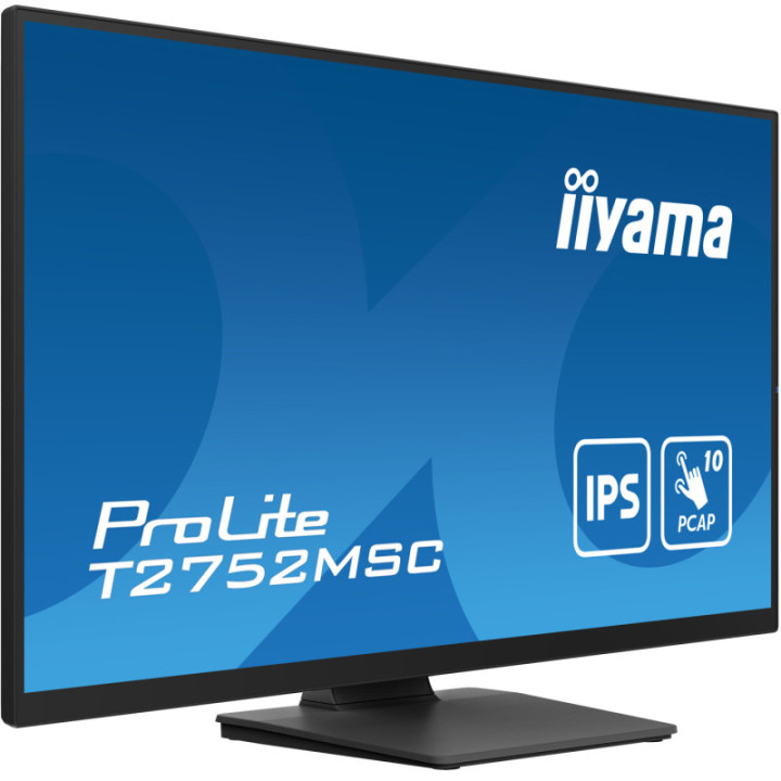Iiyama 27" PCAP 10P Touch BLACK T2752MSC-B1