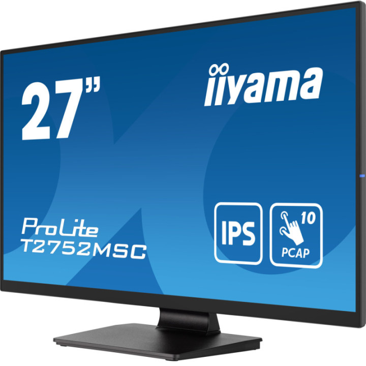 Iiyama 27" PCAP 10P Touch BLACK T2752MSC-B1
