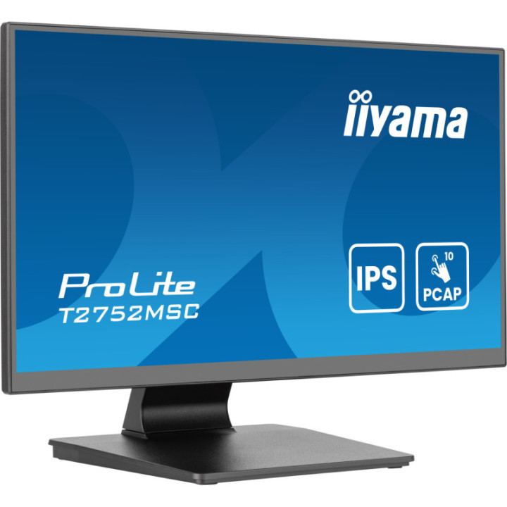 Iiyama 27" PCAP 10P Touch BLACK T2752MSC-B1AG
