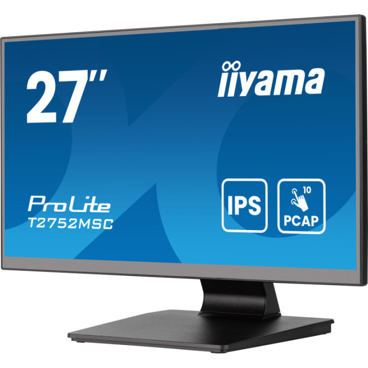 Iiyama 27" PCAP 10P Touch BLACK T2752MSC-B1AG