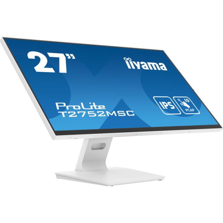 Iiyama 27" PCAP 10P Touch BLACK T2752MSC-W1