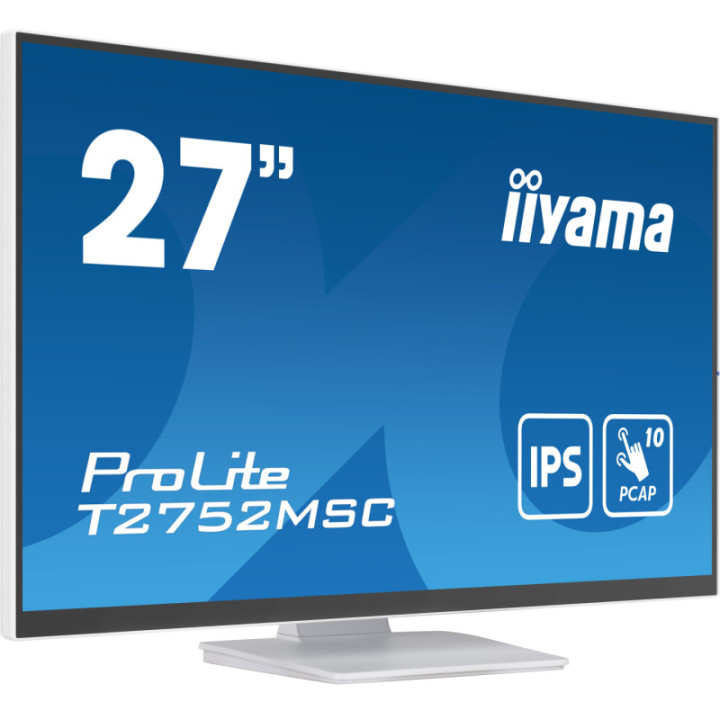 Iiyama 27" PCAP 10P Touch BLACK T2752MSC-W1