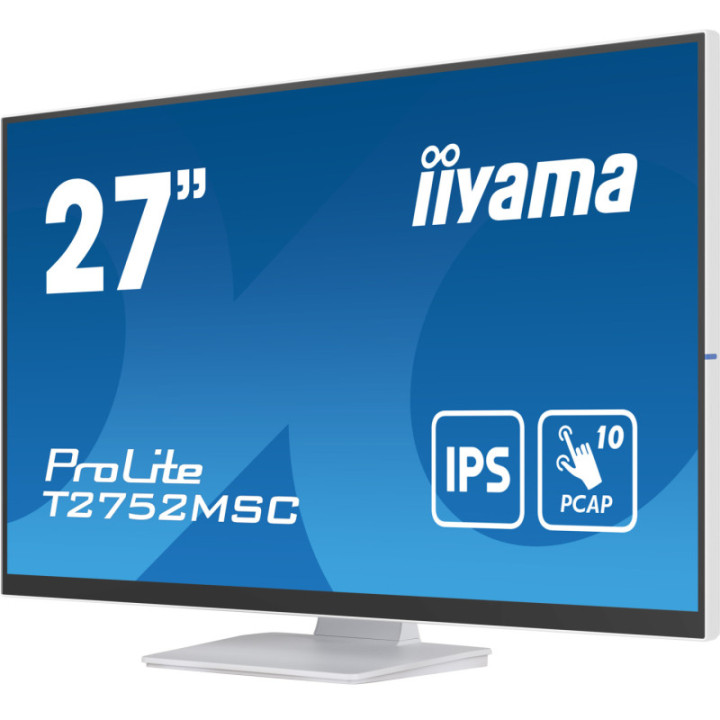 Iiyama 27" PCAP 10P Touch BLACK T2752MSC-W1
