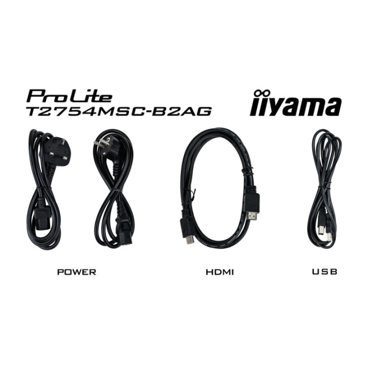 Iiyama 27" PCAP 10P Touch T2754MSC-B2AG