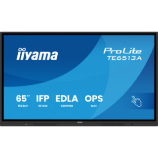 Iiyama 65"UHD IR 40p TE6513A-B1AG