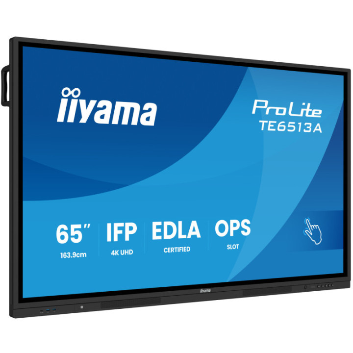 Iiyama 65"UHD IR 40p TE6513A-B1AG