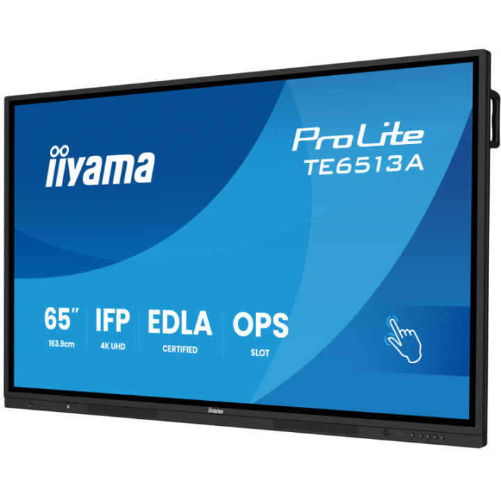 Iiyama 65"UHD IR 40p TE6513A-B1AG