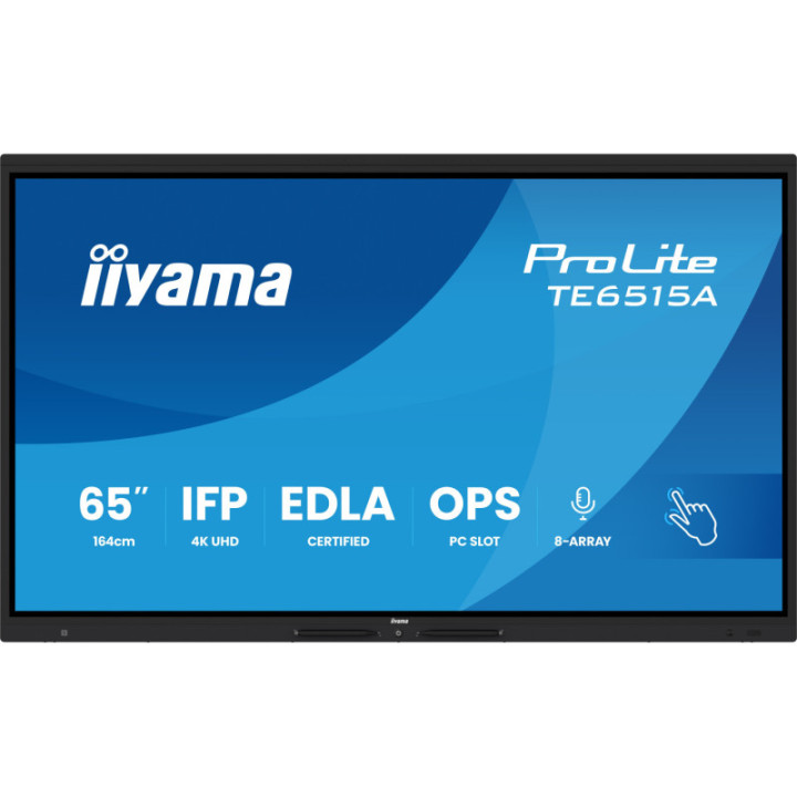 Iiyama 65" UHD IR 40p TE6515A-B1AG