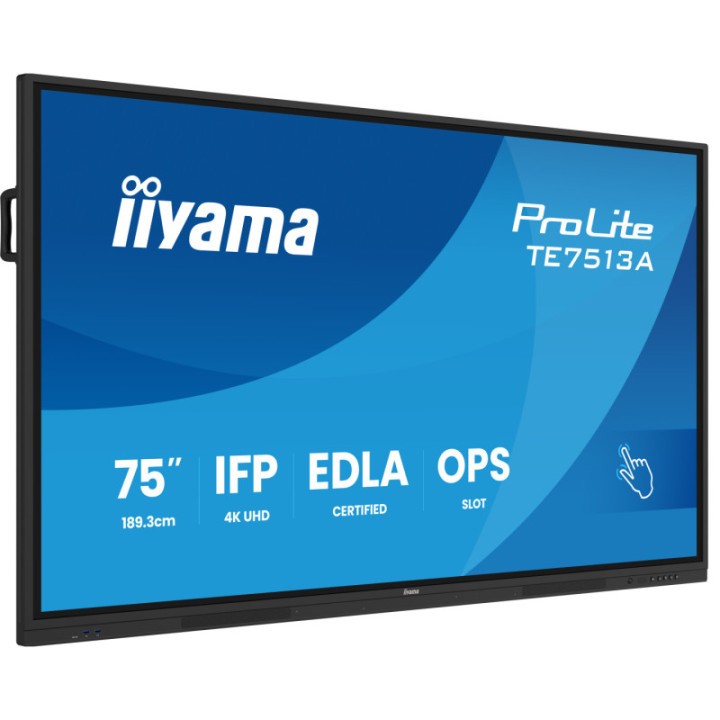 Iiyama 75"UHD IR 40p TE7513A-B2AG