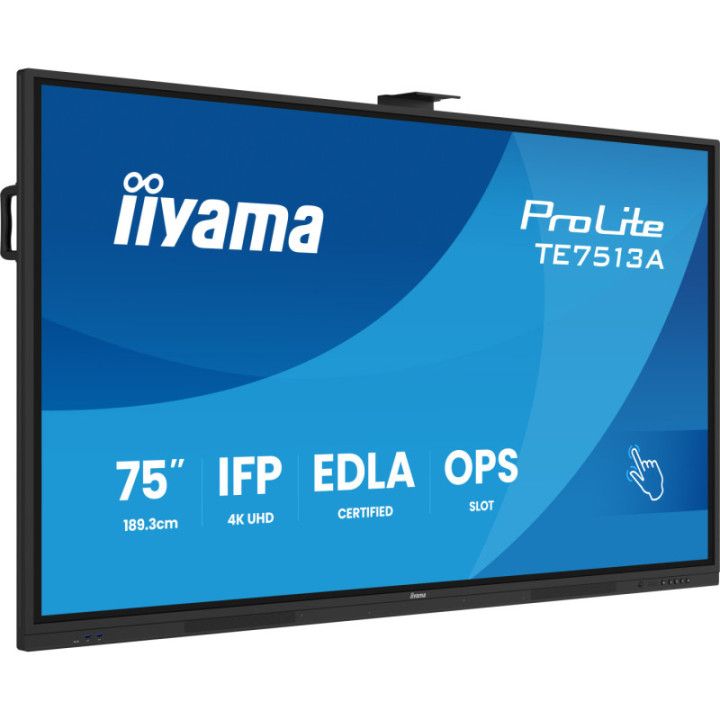 Iiyama 75"UHD IR 40p TE7513A-B2AG