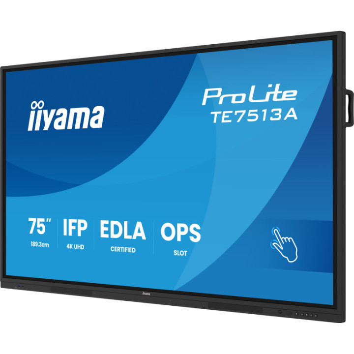 Iiyama 75"UHD IR 40p TE7513A-B2AG