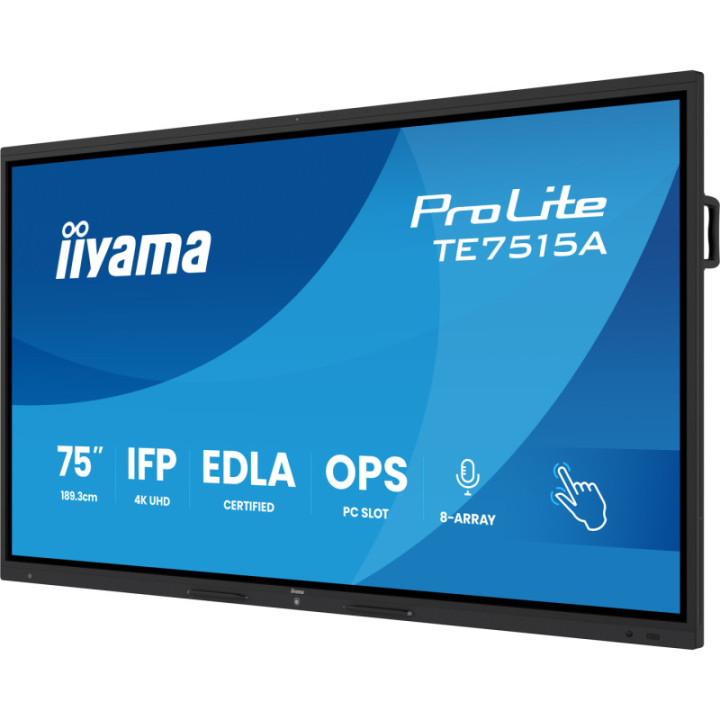 Iiyama 75" UHD IR 40p TE7515A-B1AG