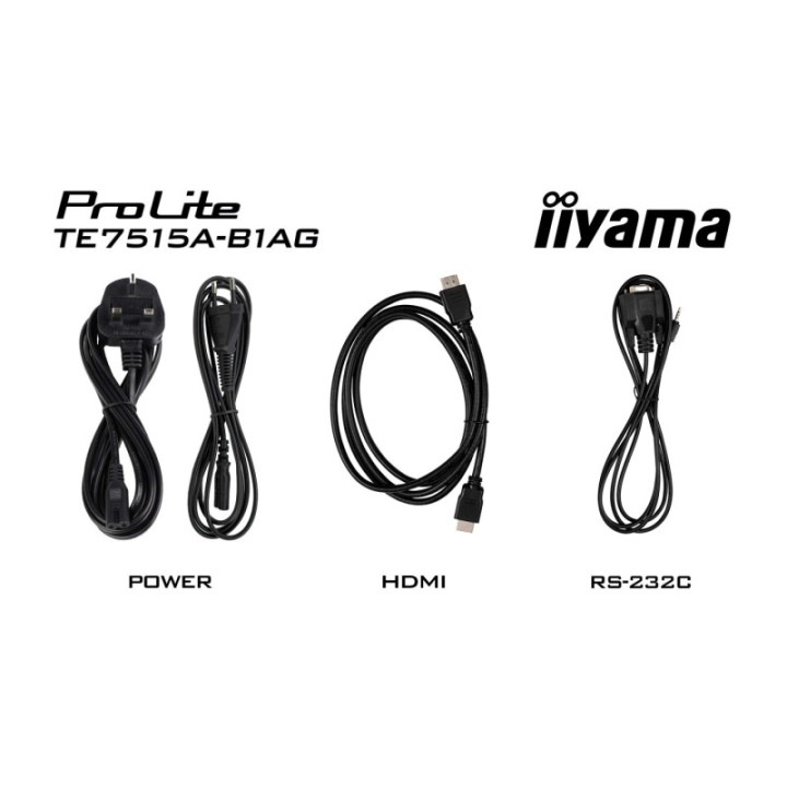 Iiyama 75" UHD IR 40p TE7515A-B1AG