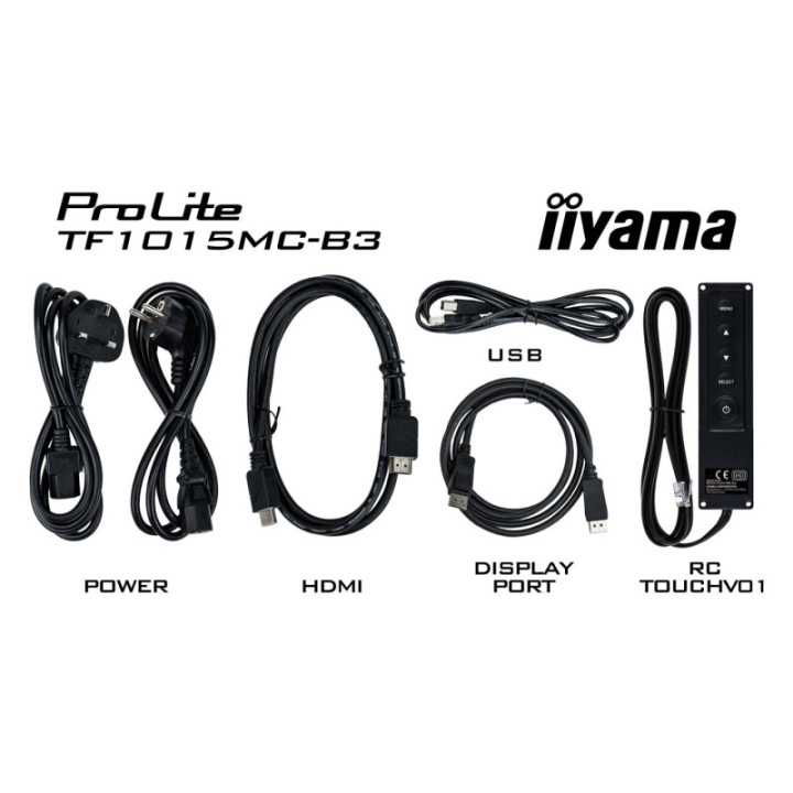 Iiyama 10,1" 16:10 PCAP 10P Touch TF1015MC-B3