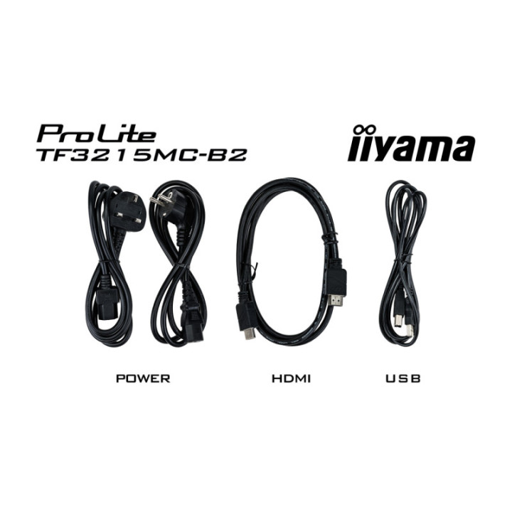 Iiyama 32" PCAP 30P Touch TF3215MC-B2