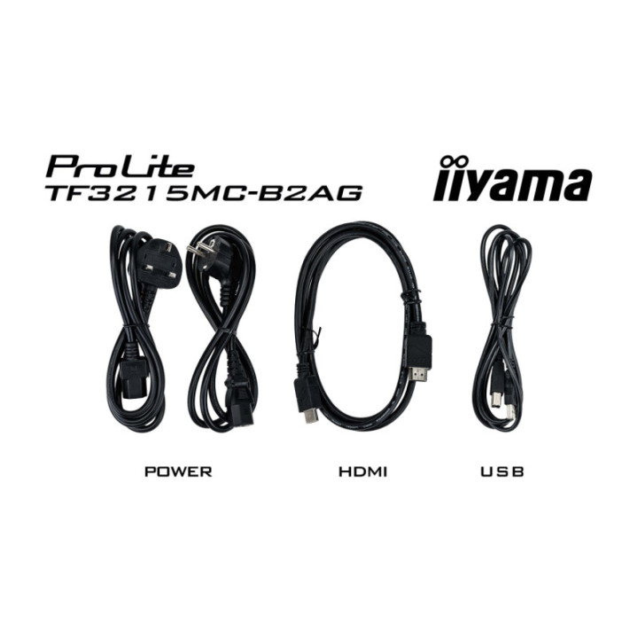 Iiyama 32" PCAP 30P Touch TF3215MC-B2AG