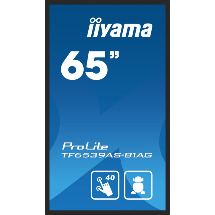 Iiyama 65" PCAP Android TF6539AS-B1AG