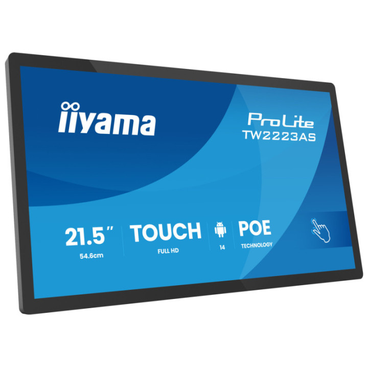 Iiyama 21,5" Android OS BLACK TW2223AS-B3P
