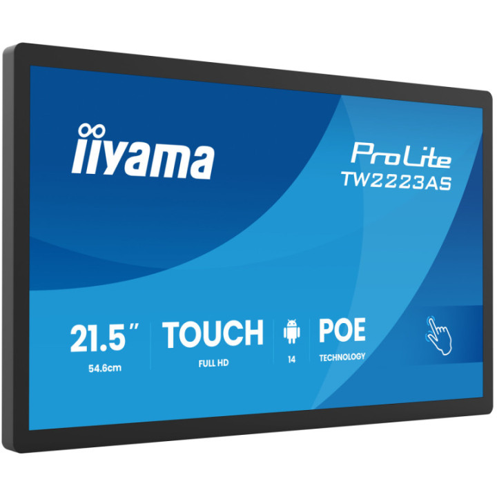 Iiyama 21,5" Android OS BLACK TW2223AS-B3P