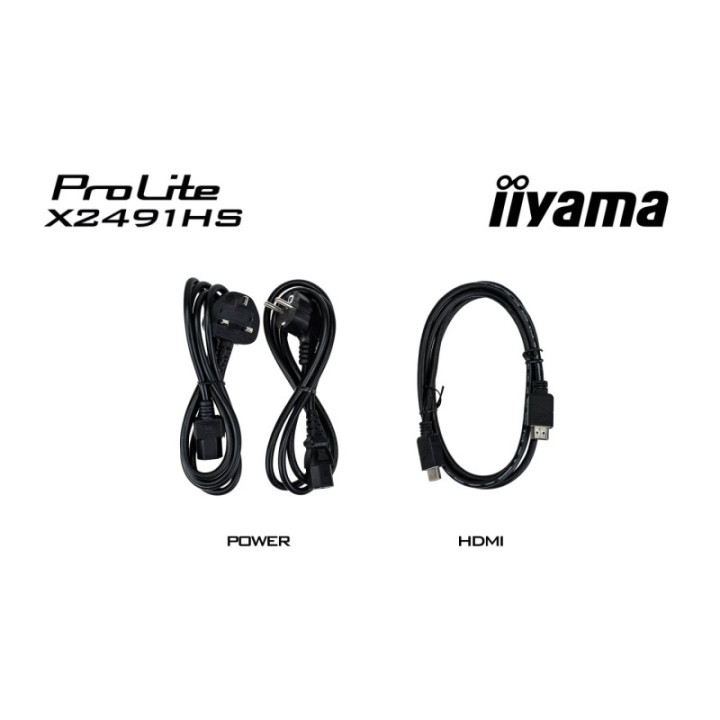 Iiyama 24" Prolite X2491HS-B1