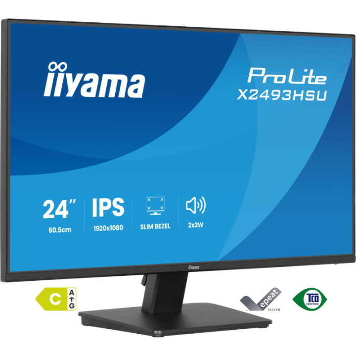 Iiyama 24" Prolite X2493HSU-B1