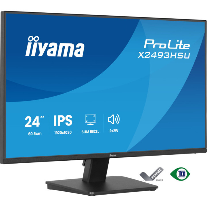 Iiyama 24" Prolite X2493HSU-B1