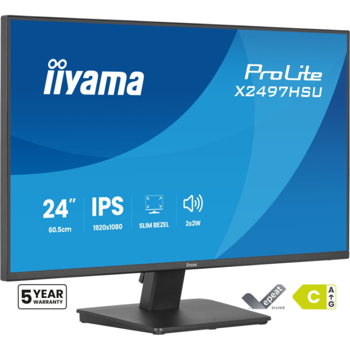 Iiyama 24" Prolite X2497HSU-B1