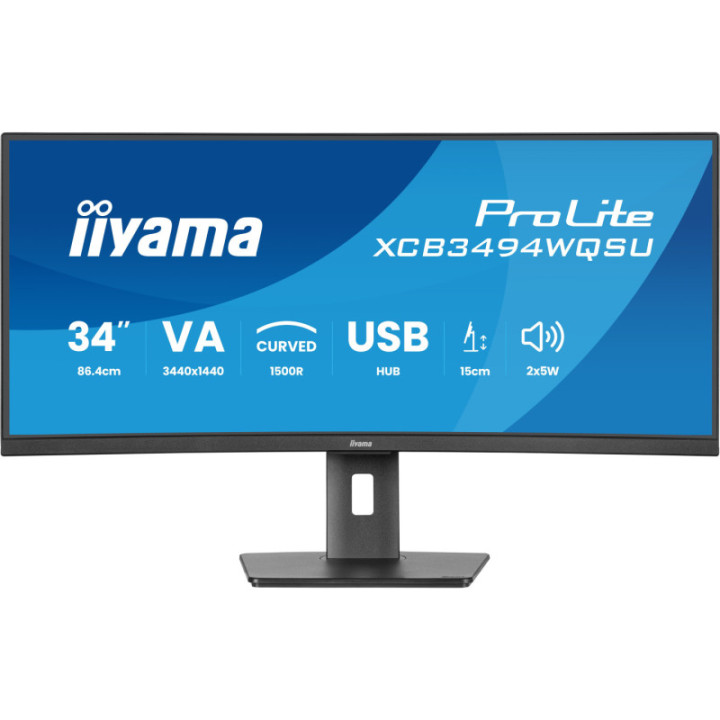 Iiyama 34" Prolite XCB3494WQSU-B1