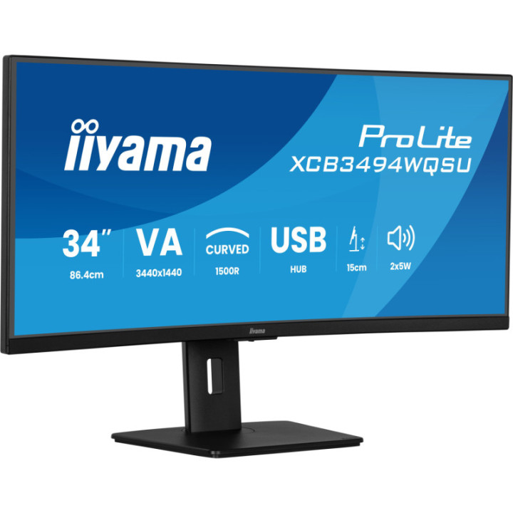 Iiyama 34" Prolite XCB3494WQSU-B1