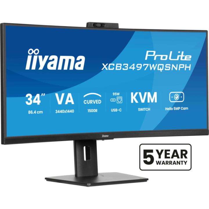 Iiyama 34" Prolite XCB3497WQSNPH-B1