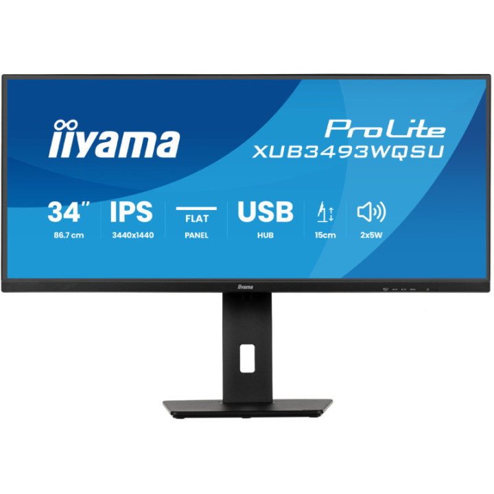 Iiyama 34" Bus UWQHD ETE IPS XUB3493WQSU-B5