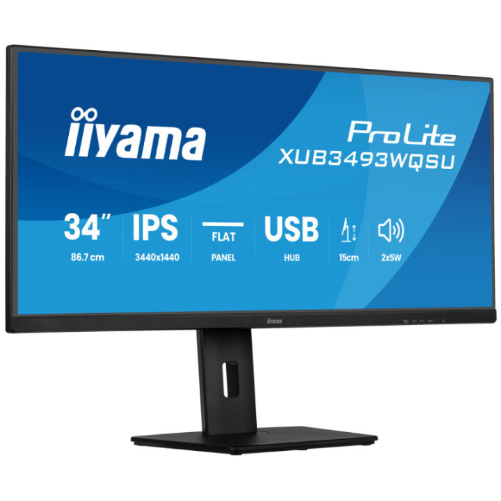 Iiyama 34" Bus UWQHD ETE IPS XUB3493WQSU-B5