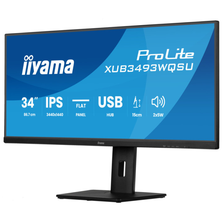 Iiyama 34" Bus UWQHD ETE IPS XUB3493WQSU-B5